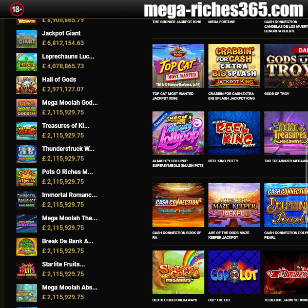 Mega Riches Slots Games Part 1
