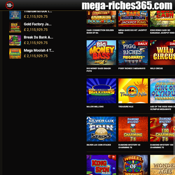 Mega Riches Slots Games Part 2